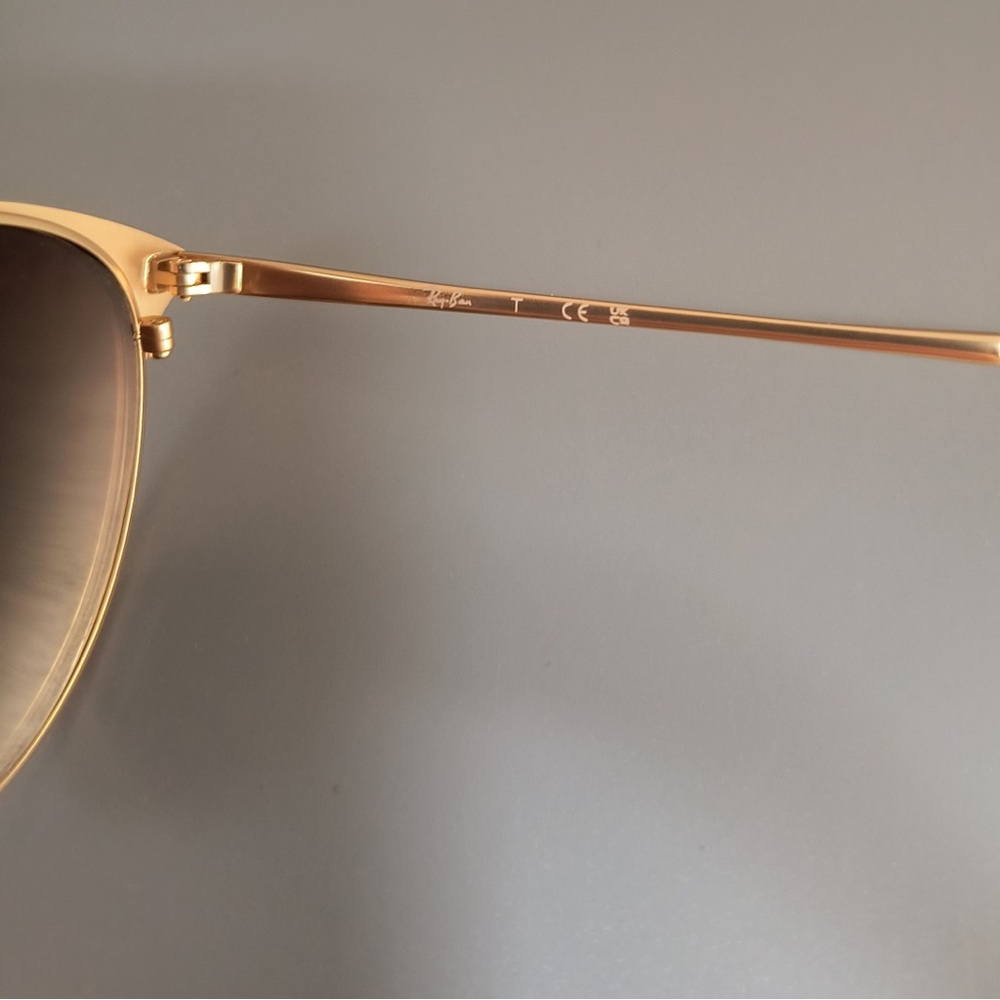 Ray-Ban Women's Beige Frame Brown Lens Sunglasses - Picture 8 of 16